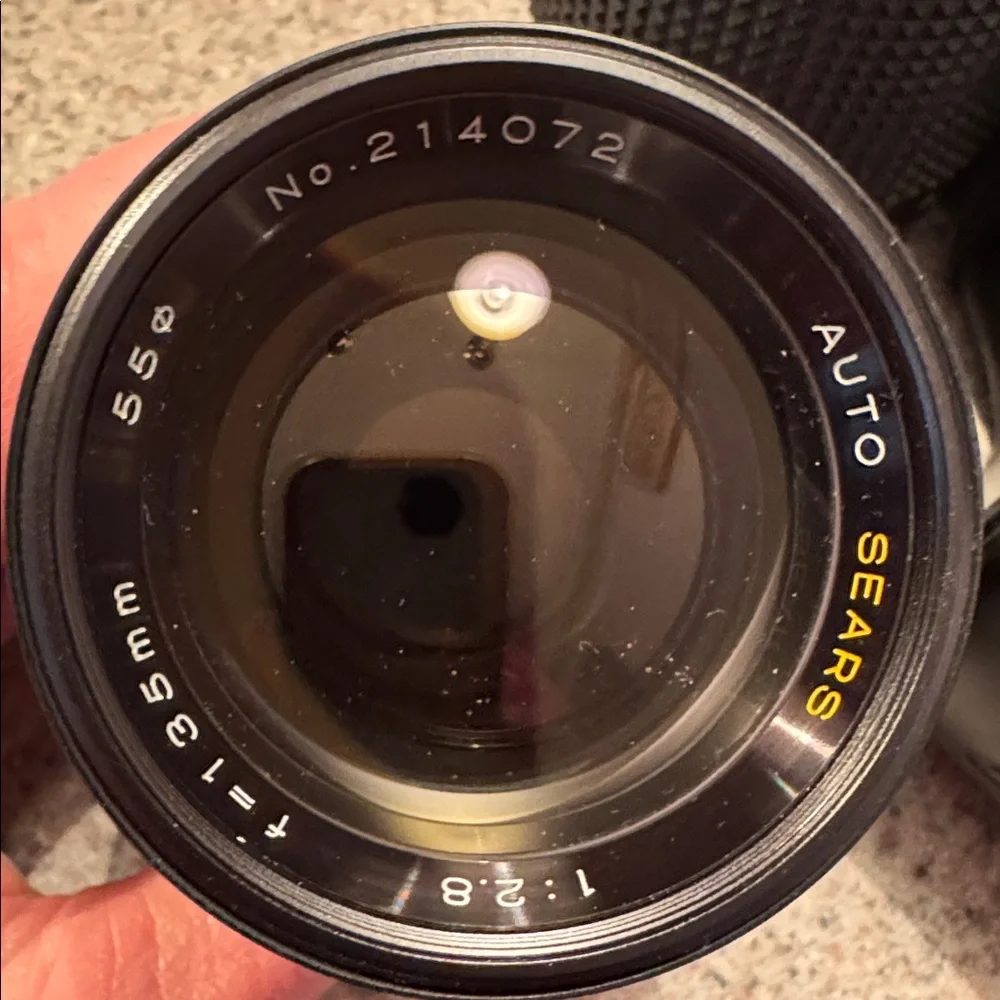 Sears KS-2 35mm film Camera with Interchangeable Lens Kit